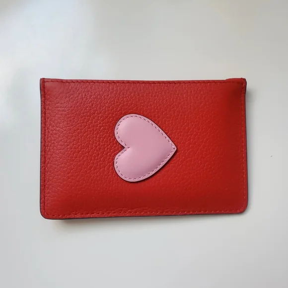Radley London My Love Red Zippered Card Case Wallet - Picture 1 of 4